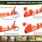 Tractor powered log splitters brochure