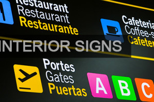interior signs