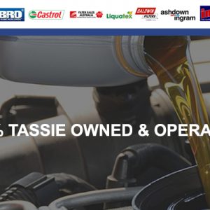 100% TASSIE OWNED & OPERATED.