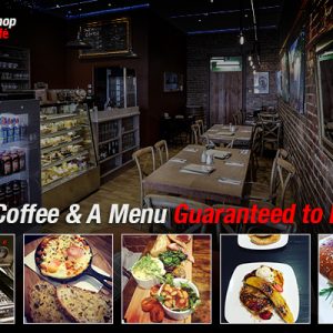Great coffee & a menu guaranteed to please!
