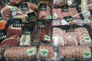 Our meat is locally sourced and grass fed